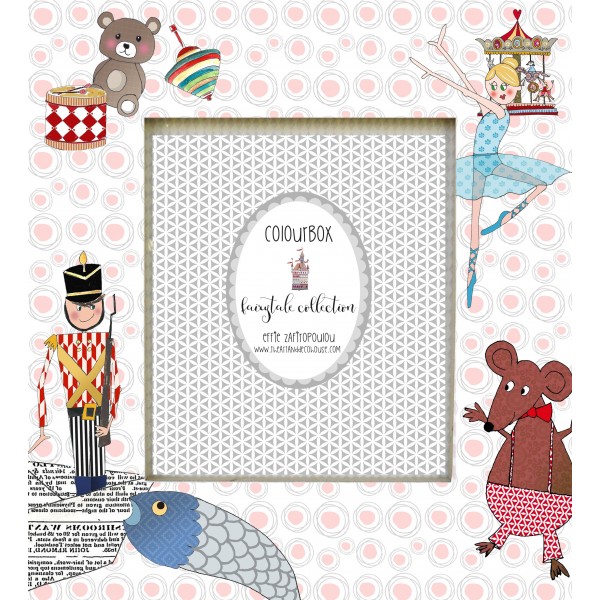 Colourbox Ξύλινη παιδική κορνίζα "Μολυβένιος στρατιώτης" AP07A