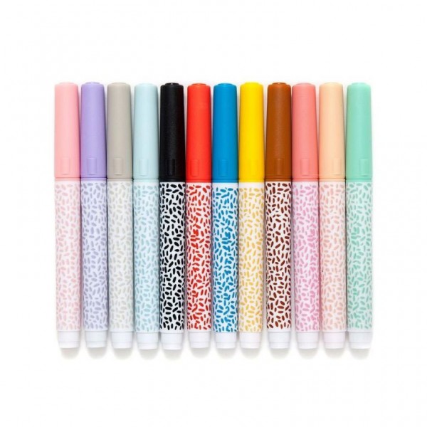 Petit Monkey 12 μαρκαδόροι Felt tip PTM-PMC01