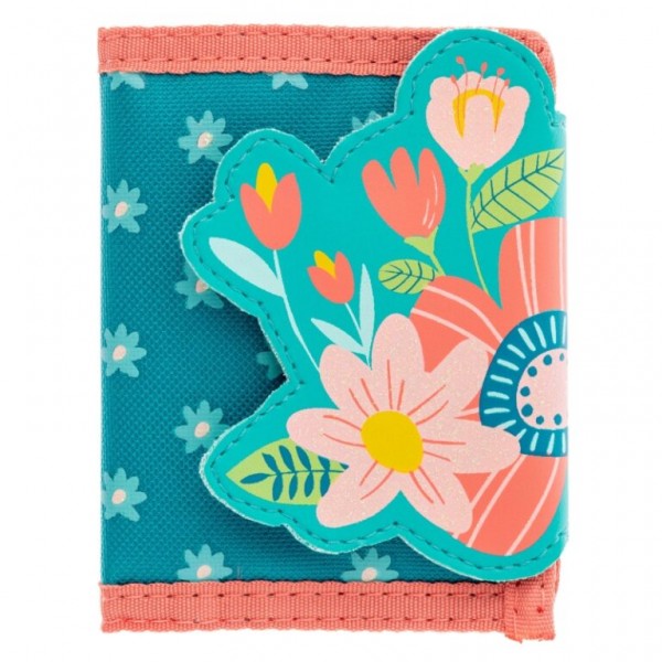 Stephen Joseph Παιδικό Πορτοφόλι Turquoise Floral SJ520145D